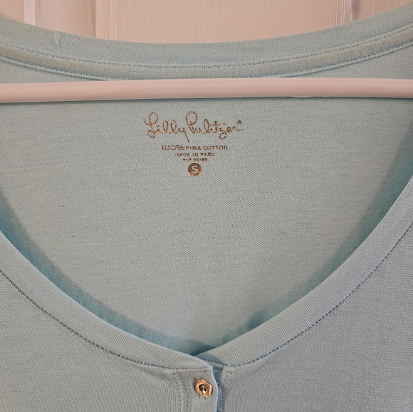 Lilly Pulitzer oversized long sleeve shirt - Picture 2 of 3